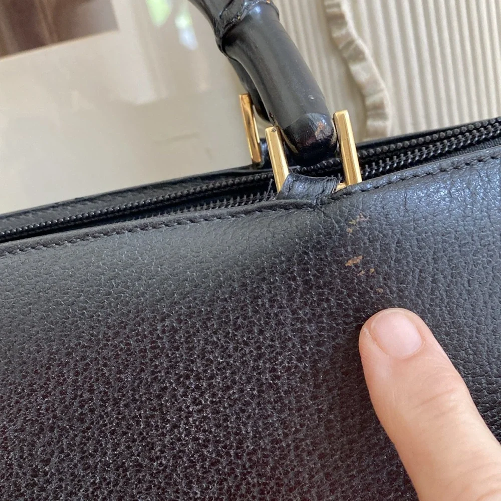 GUCCI Bamboo Handle Bag 0507 MAKE OFFER - Picture 3 of 15